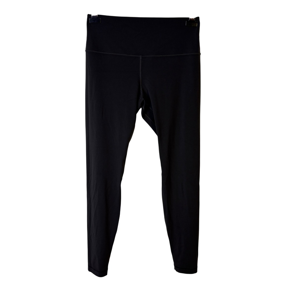 Lululemon Wunder Under Leggings Womens 10 Black High Rise Athletic Tights